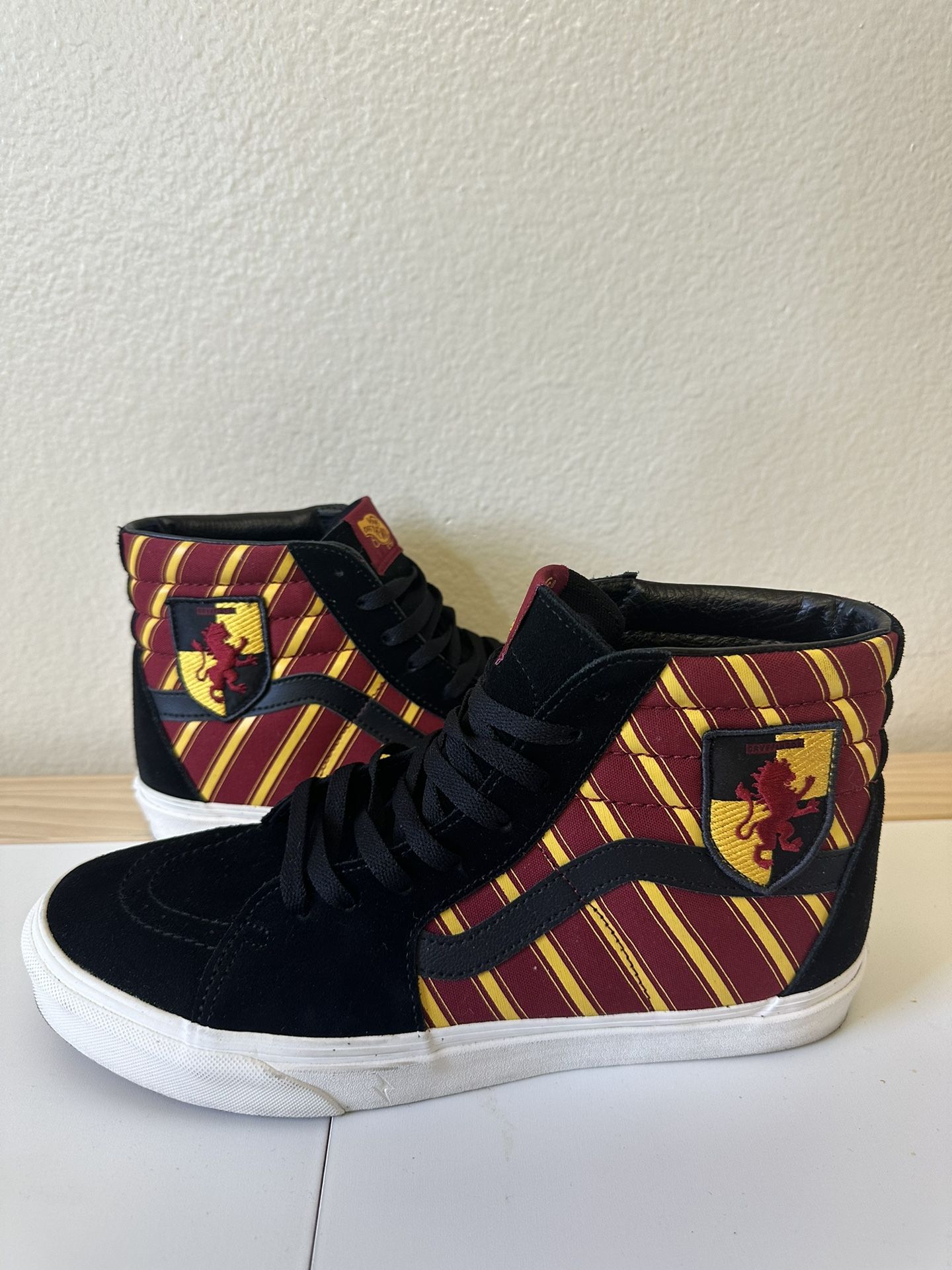 Vans X Harry Potter Gryffindor Sk8-Hi Men 11 Limited Shoes Hogwarts High Tops