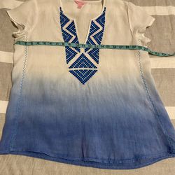 Lilly Pulitzer  Linen Tunic Size s