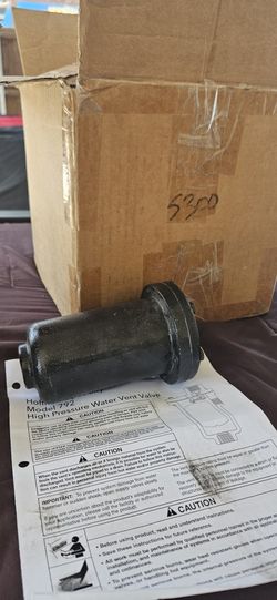 High Pressure Water Vent Valve 