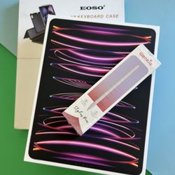 Apple iPad Pro 12.9” 6th Generation (M2 Chip / 2022 Model) 256gb with Pencil & Keyboard  (Apple Care + 03 / 2026) 