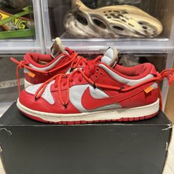 Off-White Nike Dunk Low University Red