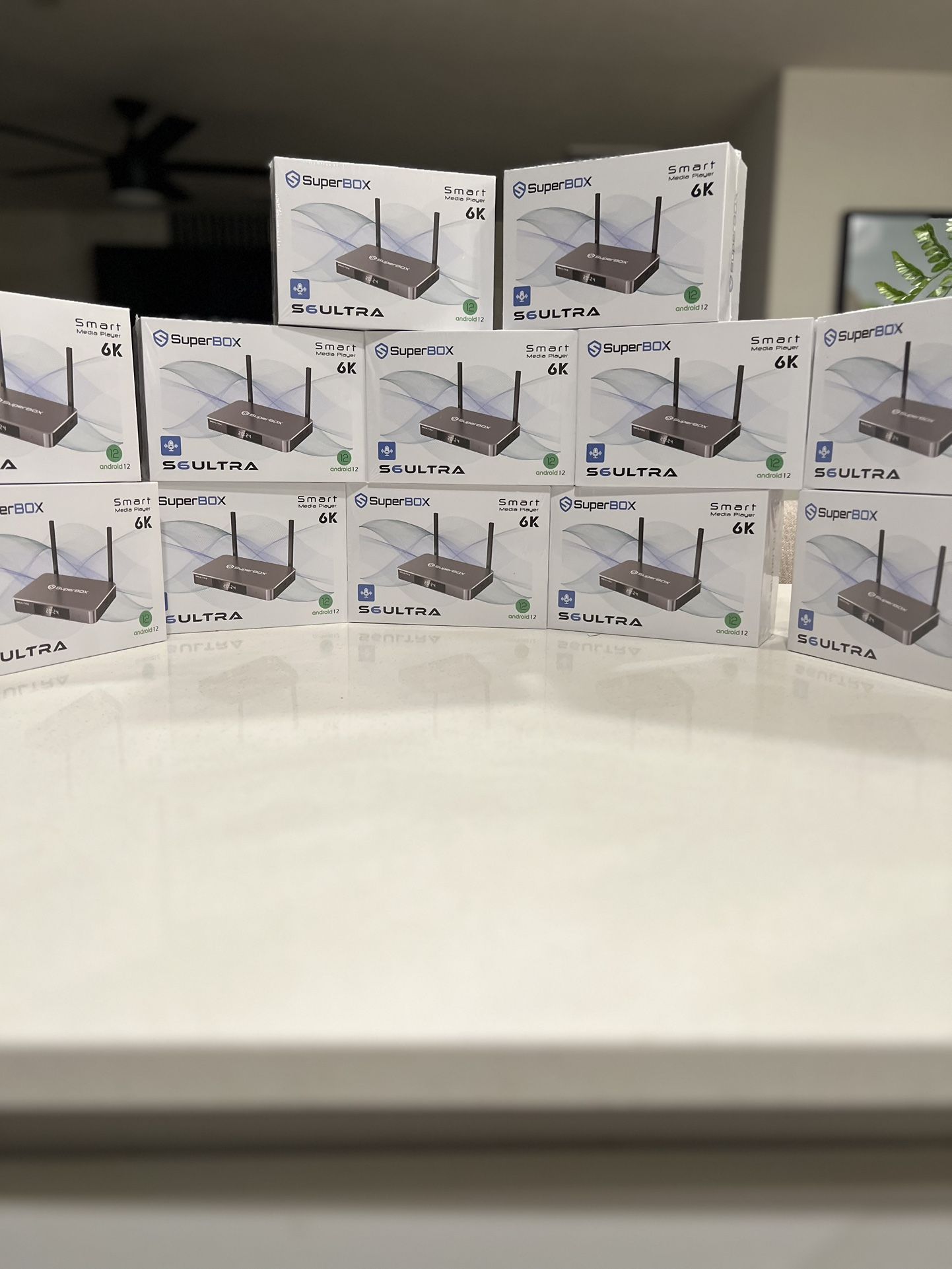 SuperBOX Super box S6 Models Max, Pro, Ultra, Supreme & Vsee Models V3 plus Vsee Elite ultra 8 wholesale available