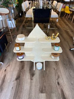 Wooden Display Shelf for Jewelry, Mugs & Candles