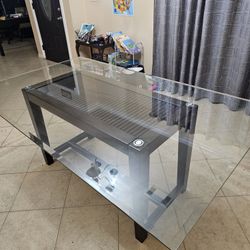 Glass Table No Chairs 