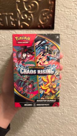 Pokemon TCG Chaos Rising booster bundle