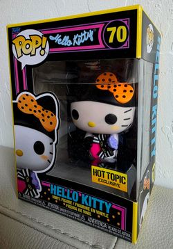 Funko Pop Black Light Hello Kitty Exclusive