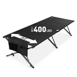 HOMECALL Heavy Duty XL Folding Camping Cot (31.5" Wide)
