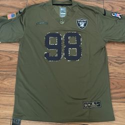 Crosby Salute To Service Jersey Green Army Men’s XL 
