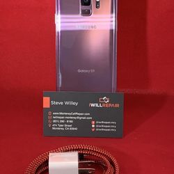 Samsung S9 lilac 64 GB unlocked $230 trade-in for $800