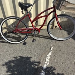 Red Beach Cruiser 