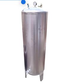 Pressure Water Tank Bladder Replacement, Stainless Steel Vertical Water Storage Bladder Containers for Pressurized Water System, 15 20 40 42 50 66 80 