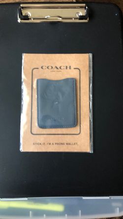 Coach Phone Wallet