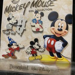 Mickey Mouse Pin Collection