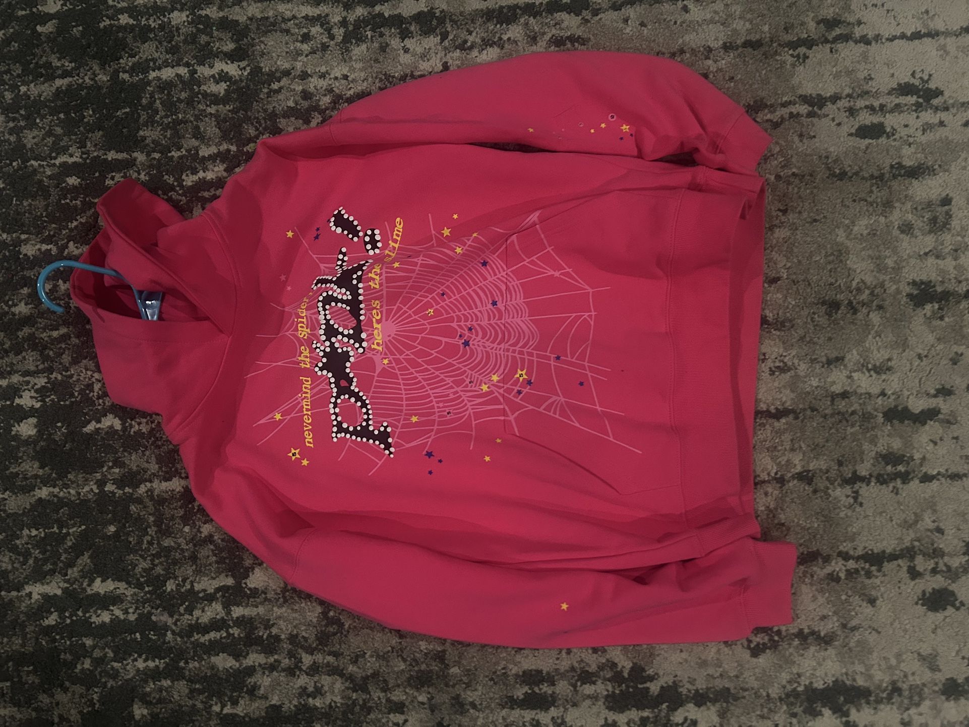 Pink Spider Hoodie