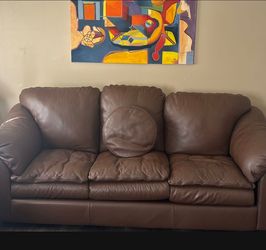 Leather Couch