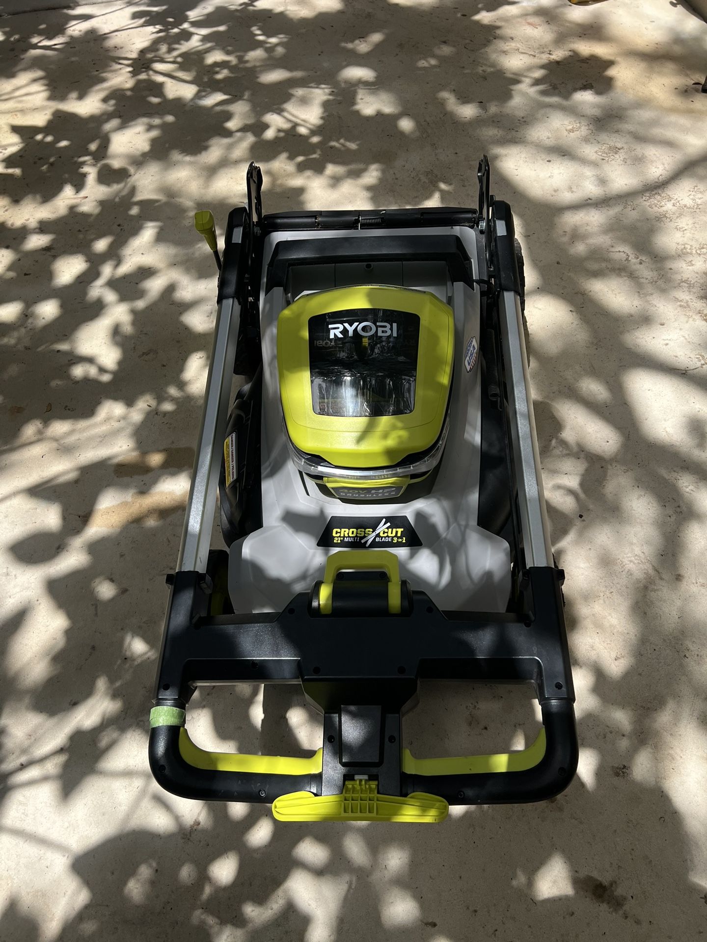 Ryobi Smart Trek Self Propelled Battery Powered Mower