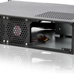 RackChoice 2U Server Chassis Short Depth 14.17" Front I/O with 2 x 3.5“#1400QY2