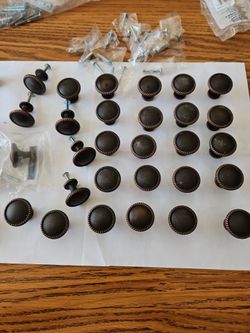 Cabinet knob, 29 pieces