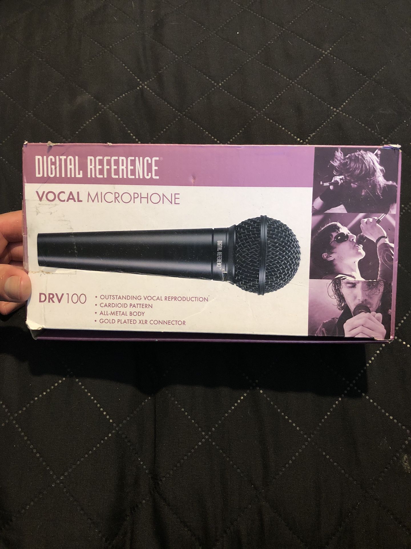 Digital Reference DRV100 Dynamic Vocal Microphone.