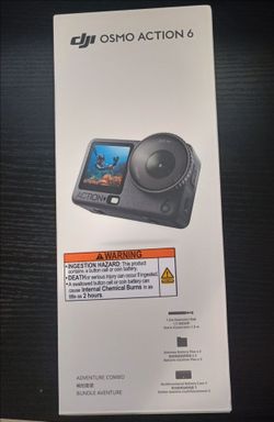 DJI - Osmo action 6 adventure camera combo - brand-new