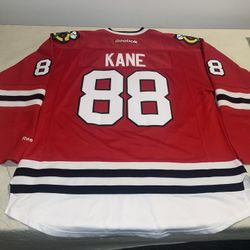 Patrick Kane Mens XXl Reebok Jersey Chicago Blackhawks Red Clean Sewn 2015 NHL