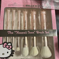 Impressions Hello Kitty  Kawaii Icon Brush Set