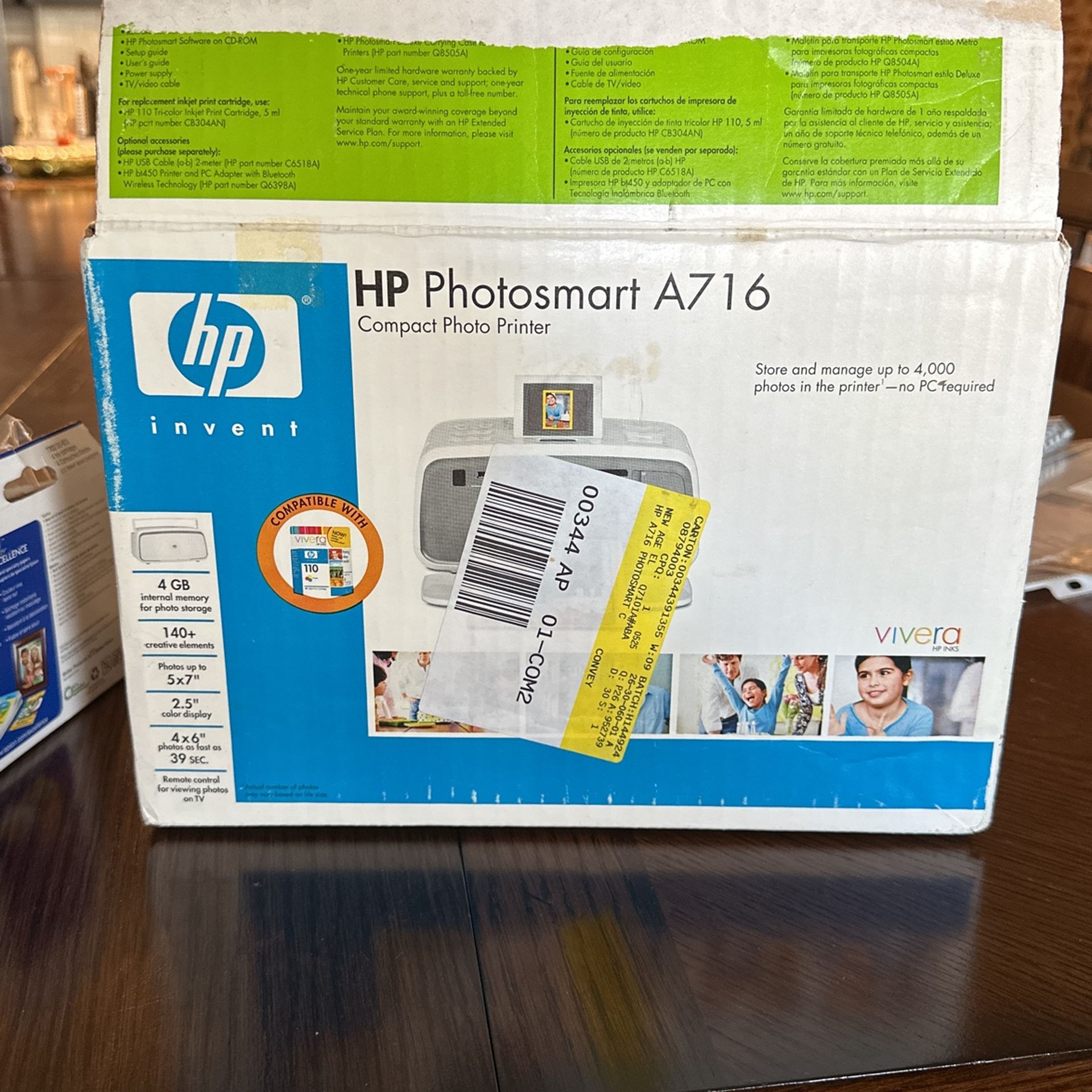 HP Photosmart A716