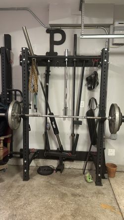 Titan X Series Squat Rack And Attachments