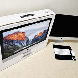 iMac 2015 27” 5K With SSD