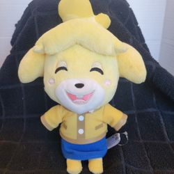GENUINE Animal Crossing EUC Horizons Isabelle Shizue Plush 10" Little Buddy