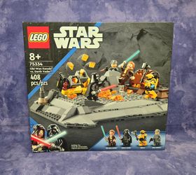 Lego Star Wars 75334 Obi-Wan Kenobi Vs. Darth Vader Set NIB Retired