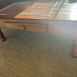 Oak coffee table