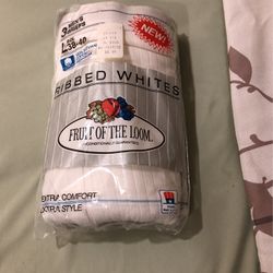 Men’s Fruit Of The Loom Briefs Size L Quantity 3 