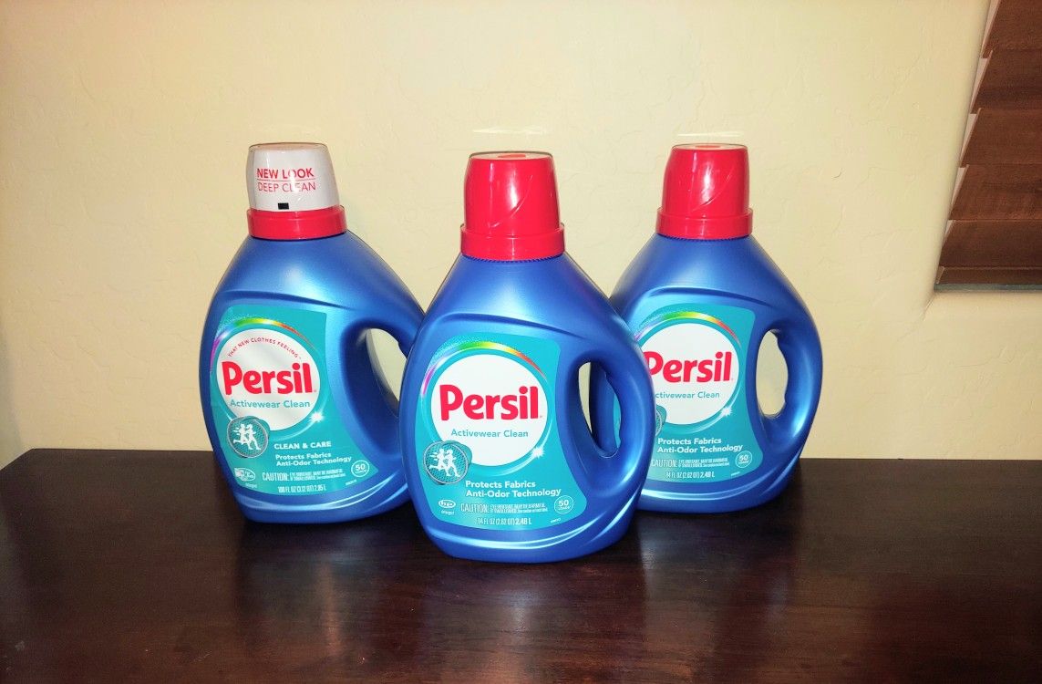 Persil Activewear laundry Detergent Bundle- all 3 for $30- X Streets Ray/Higley 