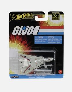 Hot Wheels Premium Pop Culture GI Joe Combat Jet Skystriker Grumman F-14 Tomcat