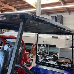 Golf Cart Roof Extended 80”
