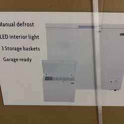 8.7 cu. ft. Chest Freezer in White