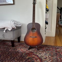 Seagull S6 Original Burnt Umber QIT With Gig Bag