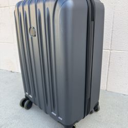 Hardcase Delsey Carry On Luggage With Double Wheels