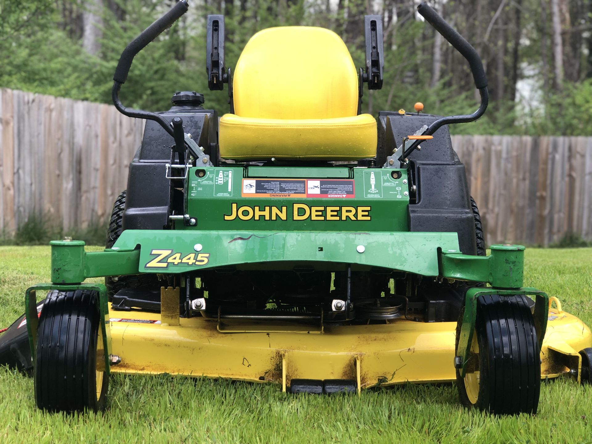John Deere zero Turn mower. 54” deck.