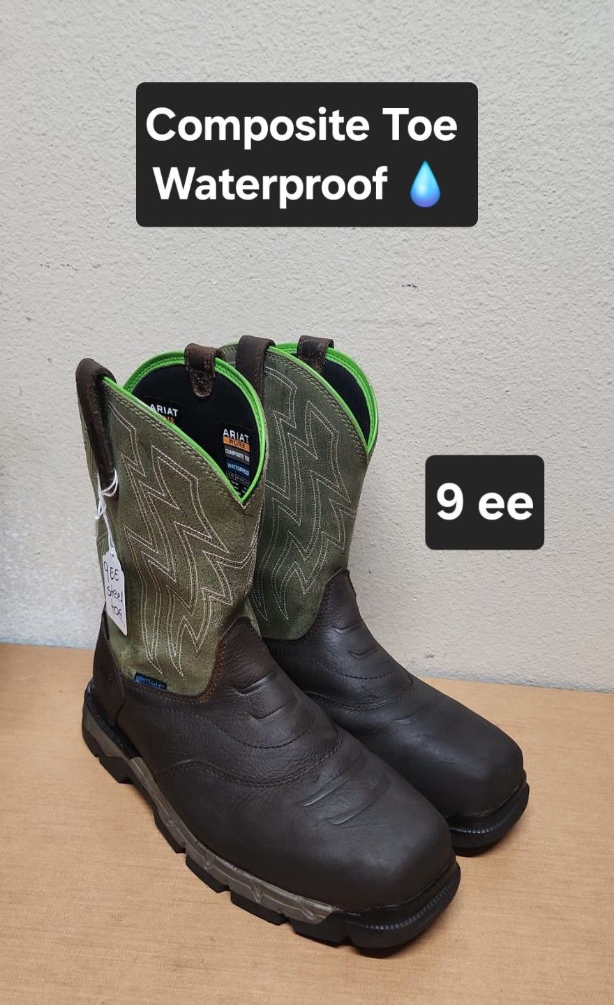 Ariat Work Boot Size 9 ee COMPOSITE TOE