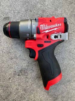 Milwaukee M12 FUEL 12V Lithium-Ion Brushless Cordless 1/2 in. Hammer Drill (Tool-Only)  $89