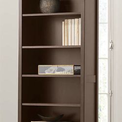Crate & Barrel Ainsworth Walnut  Bookcases 