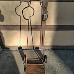 Vintage Metal Dolley 