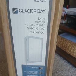 15-in Glacier Bay Medicine Cabinet