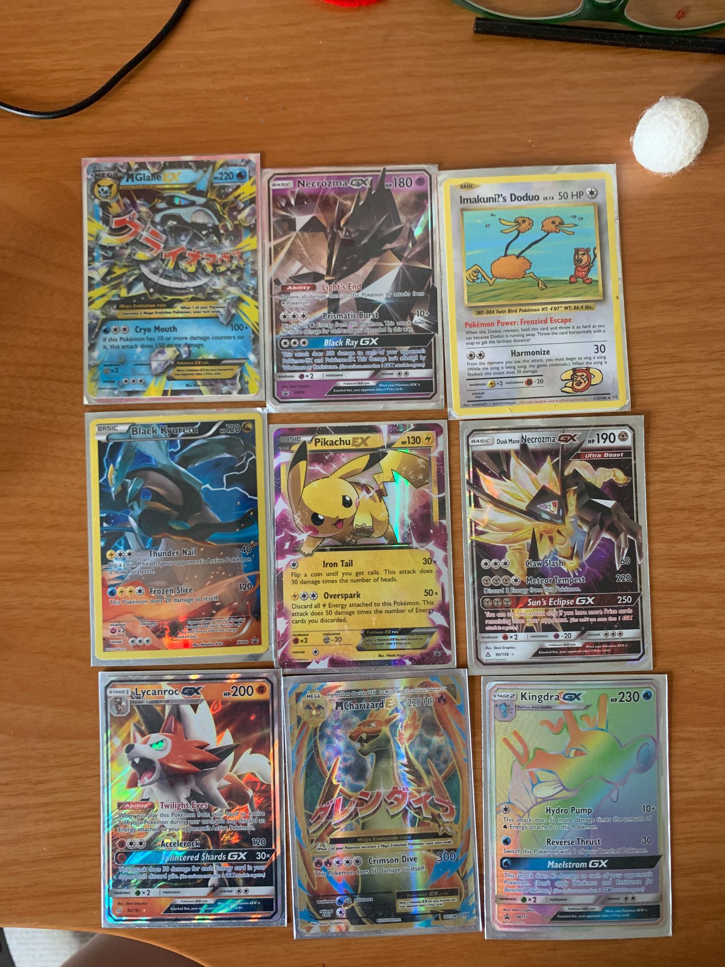 Rare Pokémon cards