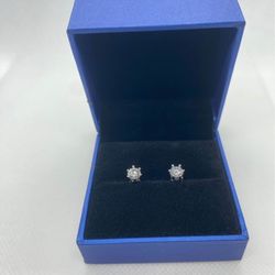 Moissanite stud earrings