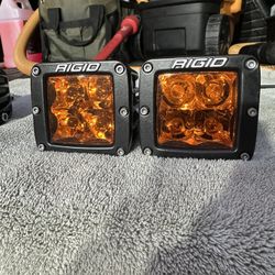 Rigid D Series Pro Spot Amber 