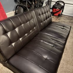 Leather Futon