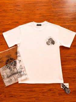 Chrome White Cross Tee